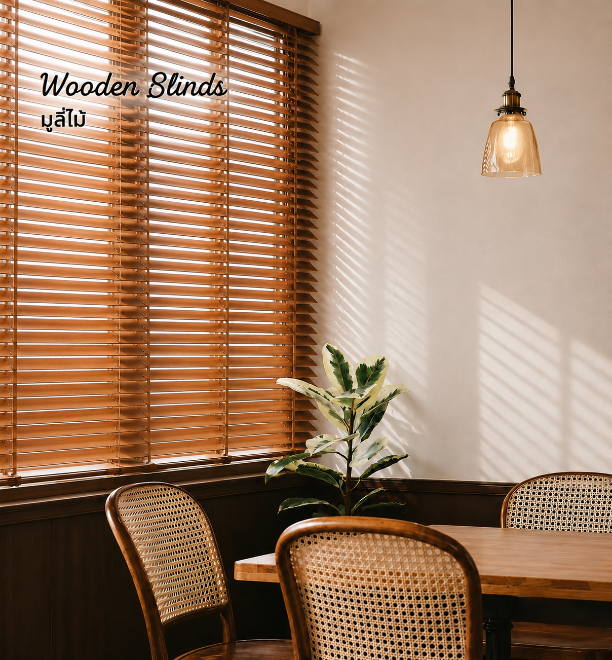 Wooden Blinds มูลี่ไม้
